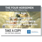 HPWP-17.3 - 2017 Edition 3 - Watchtower - "The Four Horsemen - How Their Ride Affects You" - Mini